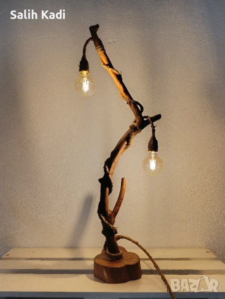 Декоративно осветление от дърво , снимка 1