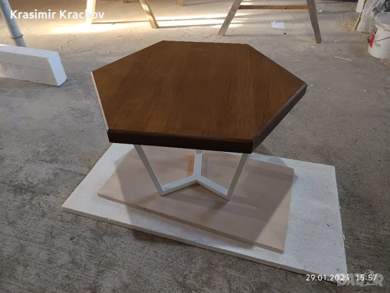 Холна маса хексагон, снимка 1