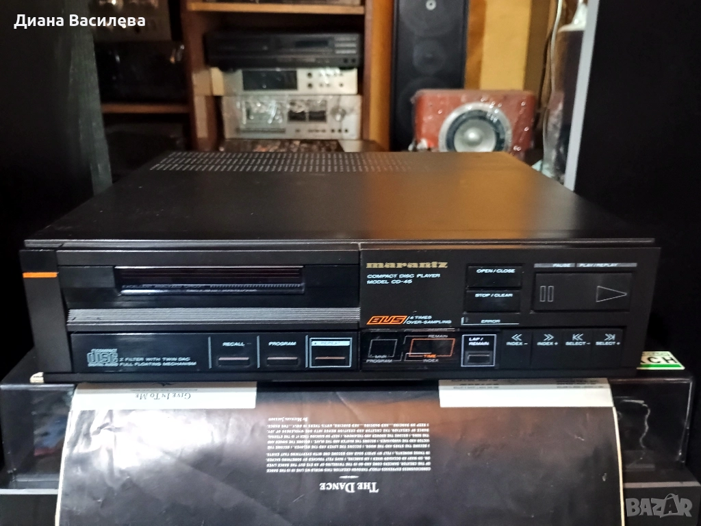  Marantz CD-45 (CD45NB), снимка 1