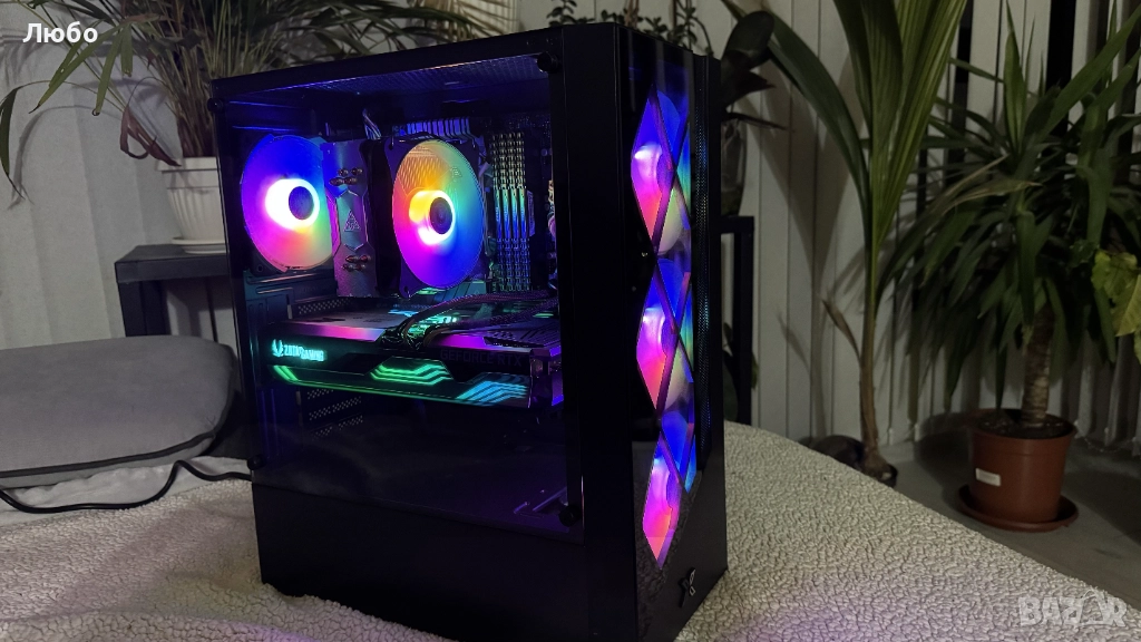 Геймърски Компютър / Ryzen 5 3600XT/32GB RAM/512GB NVMe+2TB HDD/RTX 3070 8GB, снимка 1