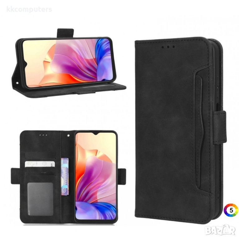 Blackview OSCAL C80 Wallet Калъф и Протектор, снимка 1