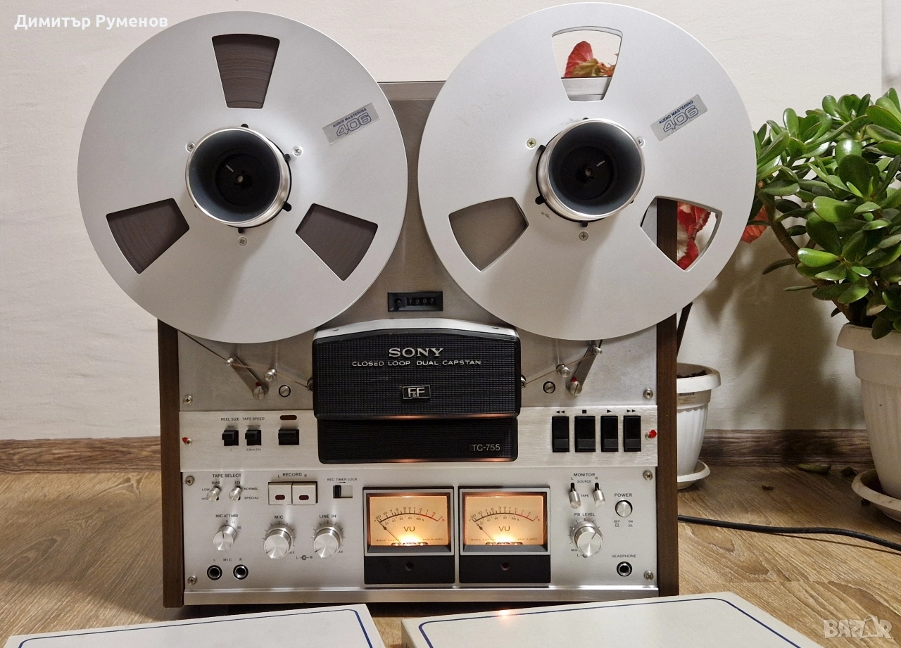 Ролков магнетофон Sony TC755, снимка 1