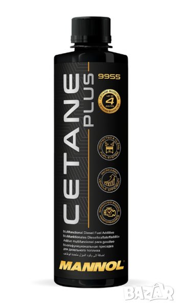 Добавка за дизел MANNOL Cetane Plus, 500мл , снимка 1