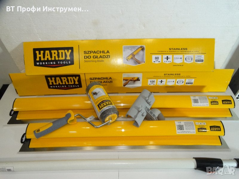 Hardy - Нож за фина шпакловка 80 и 100 см, снимка 1
