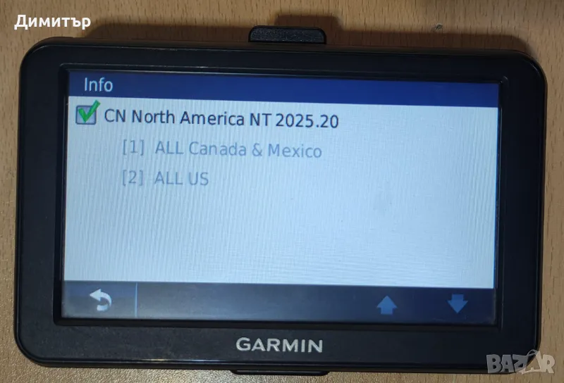 Навигация Garmin с карти за USA, Канада и Мексико, снимка 1