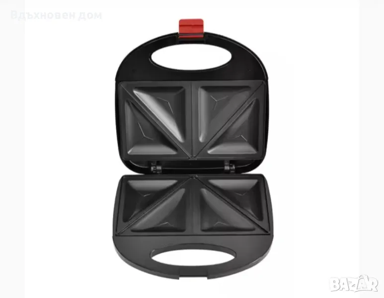 Тостер за сандвичи незалепващи плочи, снимка 1