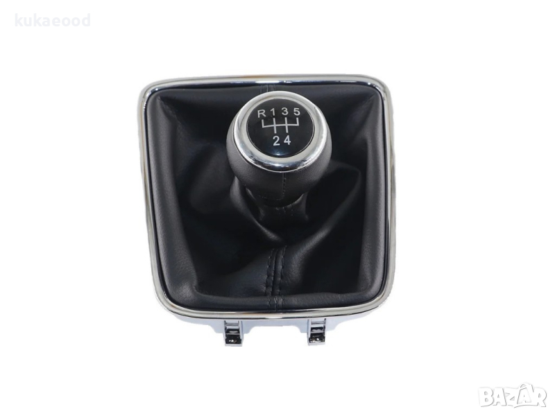Топка с маншон за скоростен лост VW Golf Plus (2004-2014)   5 скорости, снимка 1