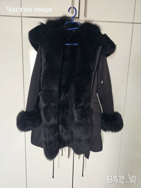 Яке от естествен косъм (лисица), снимка 1