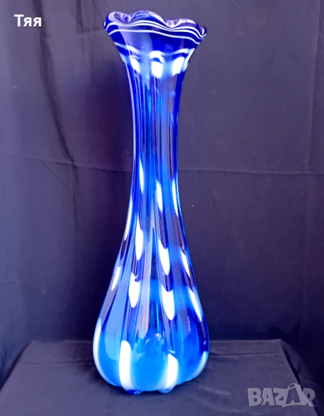 Огромна стъклена ваза, снимка 1