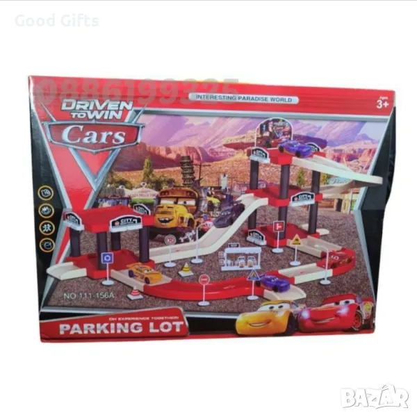 Комплект Писта The Cars Паркинг McQueen , снимка 1