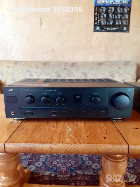 Прекрасен усиловател JVC AX-311 BK Dynamic SUPER A- Японска мощна машина., снимка 1