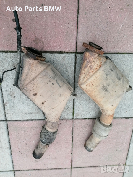 Празен катализатор BMW E60 E61 E63 E64 E65 E90 E91 E92 E93 Кутия катализатор, снимка 1