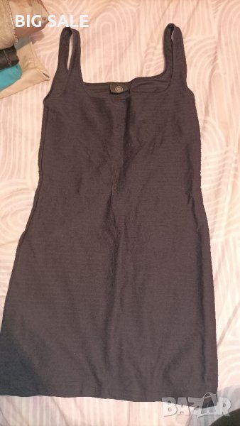 Черна ежедневна рокля, снимка 1