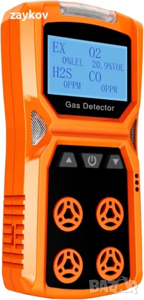 Газ детектор, H2S, O2, CO и LEL газов монитор, мултииндикатор, снимка 1