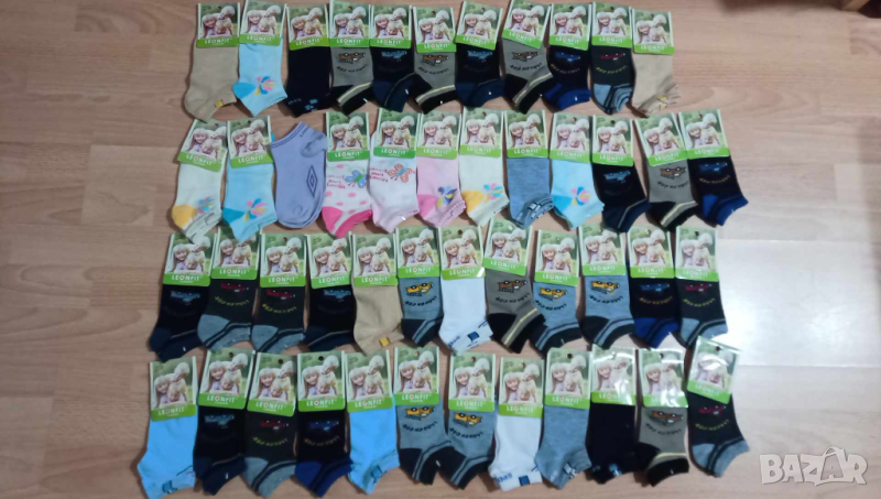 Разпродажба! Детски памучни чорапки размер 22-27 по 0,70 лв./чифт, снимка 1