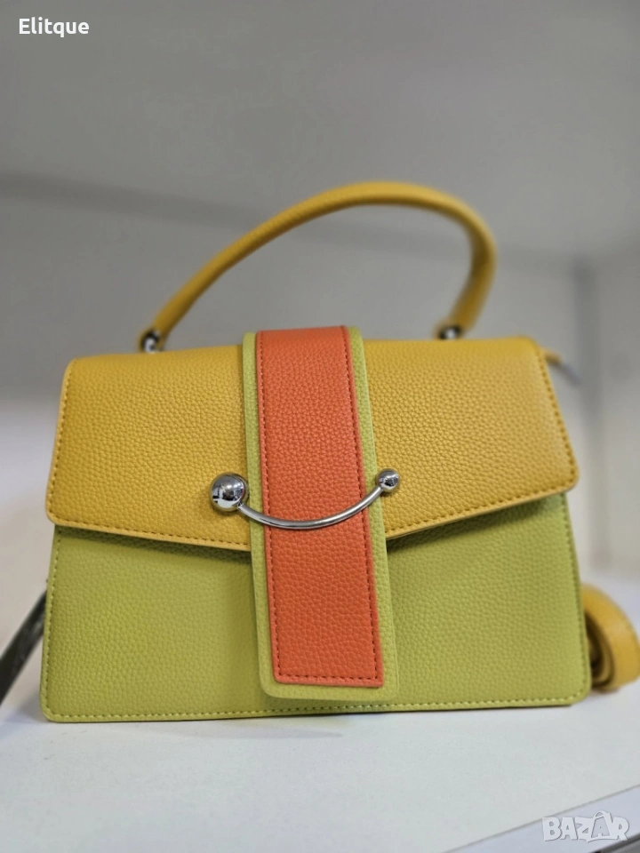 Елегантна дамска чанта в 7 цвята - компактна и стилна за всеки повод, снимка 1