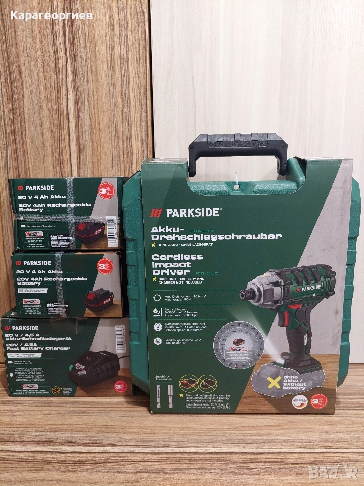 Ударен винтоверт PАRKSIDE", снимка 1