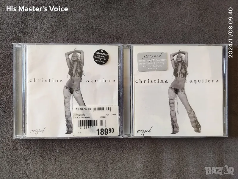 Christina Aguilera - Stripped CD, снимка 1
