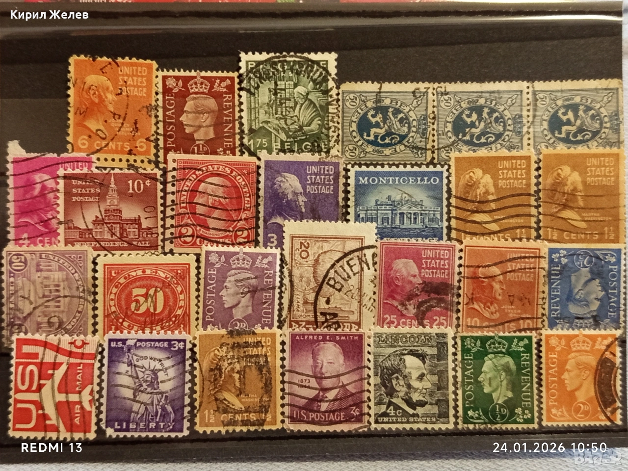 Стари пощенски марки от цял свят смесени КРАЛЕ,ПРЕЗИДЕНТИ за КОЛЕКЦИЯ ДЕКОРАЦИЯ 52034, снимка 1