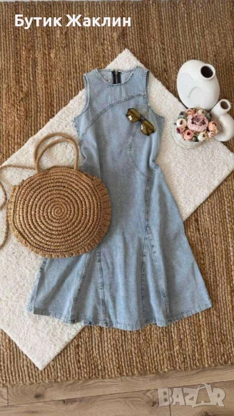 Рокля деним, снимка 1