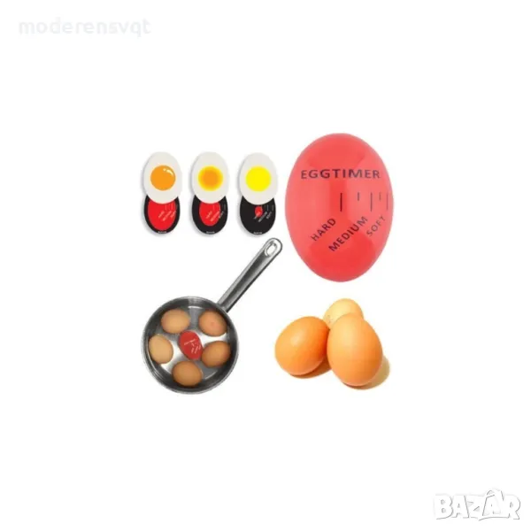 Таймер за варене на Яйца с Променящи се Цветове, снимка 1