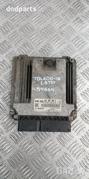 Компютър Seat Toledo 1.6TDI 2016г. 04L907309E 0281019175 EB	, снимка 1