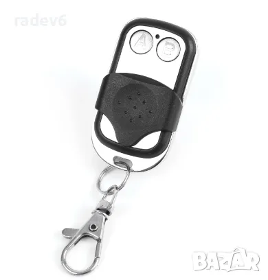 Универсално дистанционно на 433MHz, 2 бутона, с батерия, снимка 1