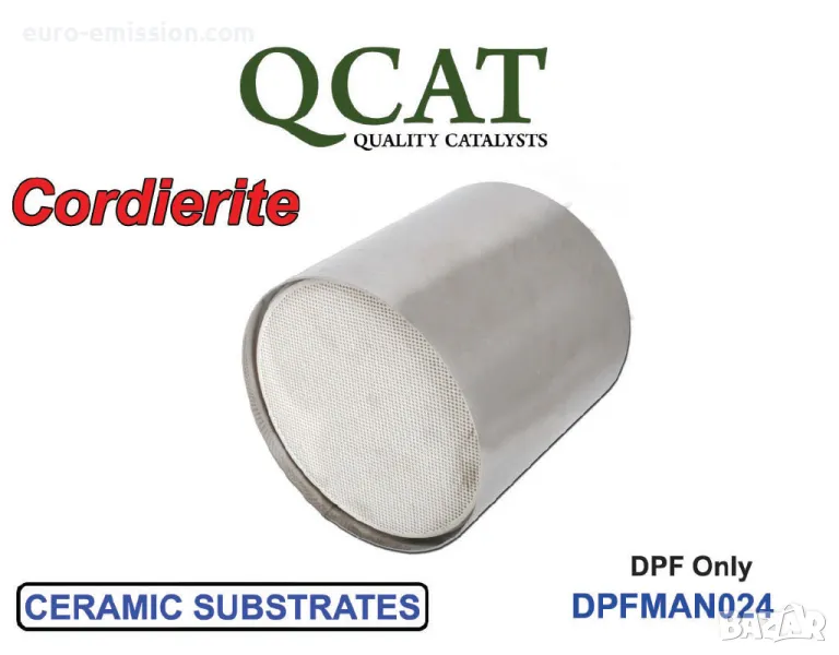 DPF MAN024 Ф200мм/L=195мм Филтър за твърди частици, снимка 1