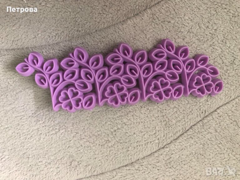  Щампа  - цветя, снимка 1