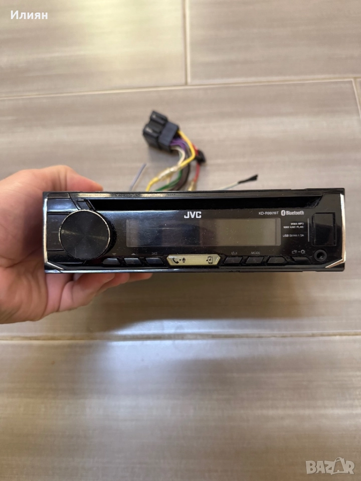 CD JVC KD-R992BT с Bluetooth, снимка 1