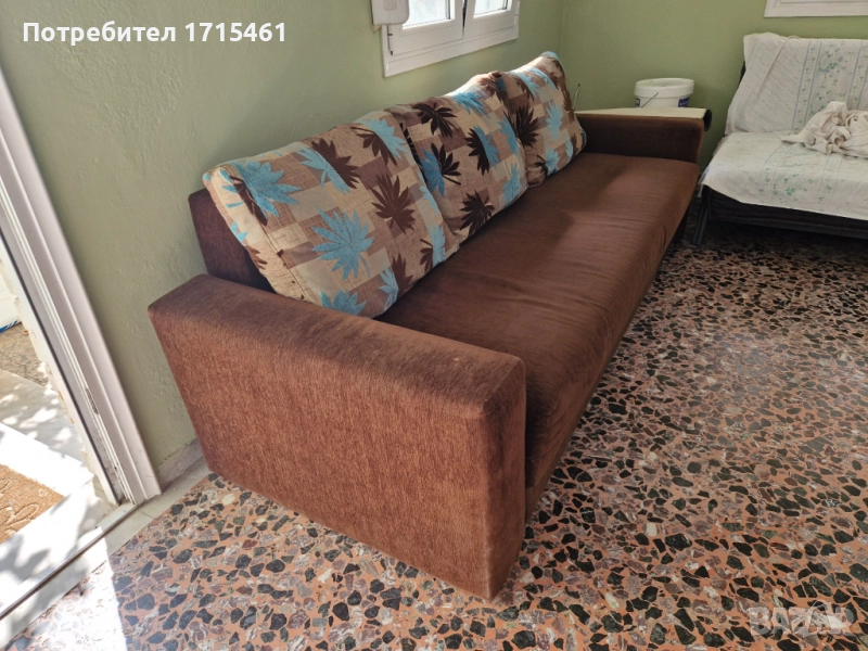 Диван разтегателен масив , снимка 1