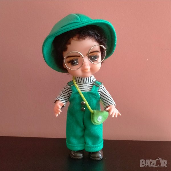 Колекционерска кукла Honey Toys Japan 18 см Рядко Ново, снимка 1