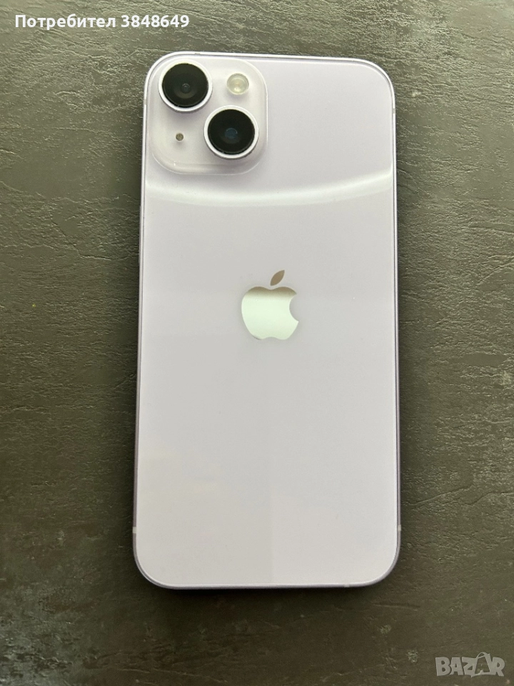 iPhone 14 purple 256gb, снимка 1