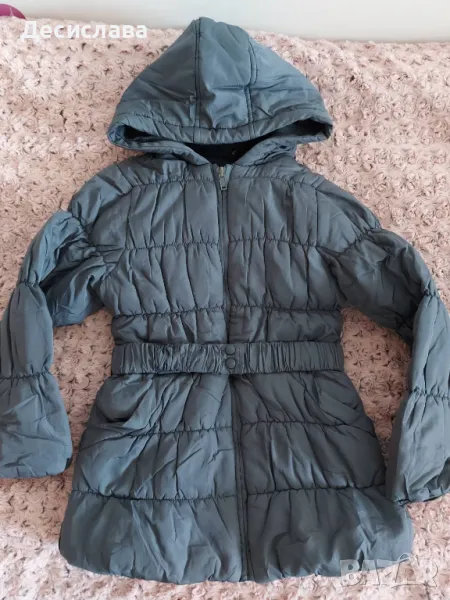 Зимно яке за момиче размер 7-8 години, снимка 1