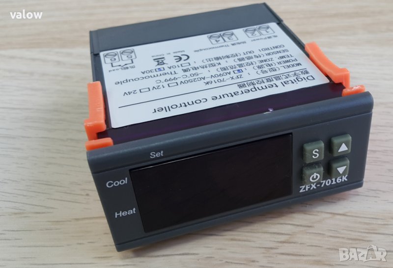 Терморегулатор за инкубатор термостат термо реле температурен контролер 220в, снимка 1