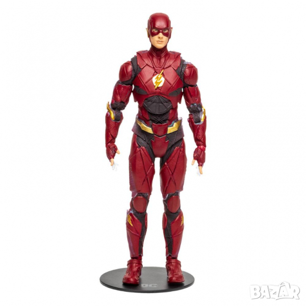 JUSTICE LEAGUE MOVIE ACTION FIGURE SPEED FORCE FLASH 18 CM, снимка 1