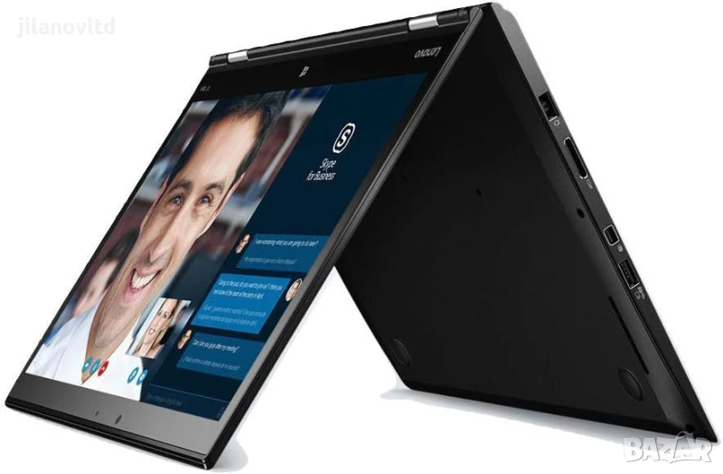 Лаптоп Lenovo X1 Yoga 1st i5-6300U 8GB 256GB 2560x1440 ГАРАНЦИЯ, снимка 1