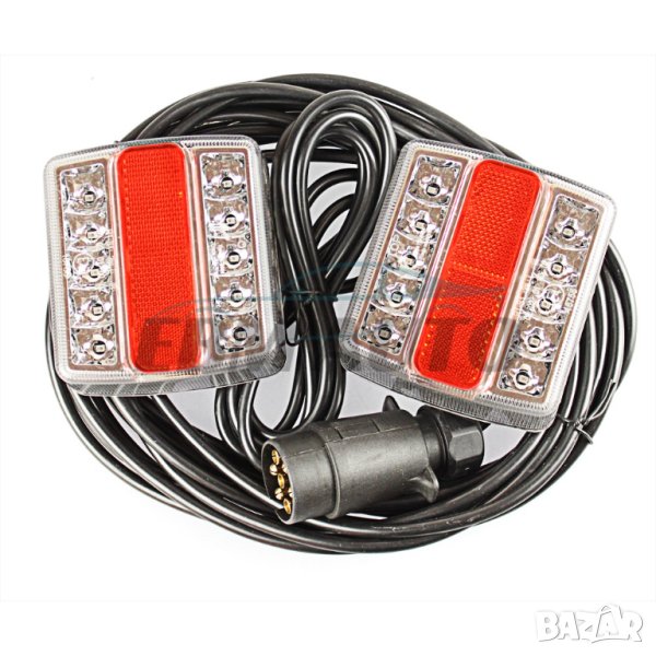 LED Диодни стопове с магнит за ремарке / колесар / каравана и др, снимка 1