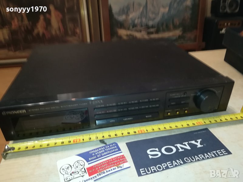 PIONEER F-Z570L STEREO TUNER-MADE IN JAPAN LNV1107231356, снимка 1