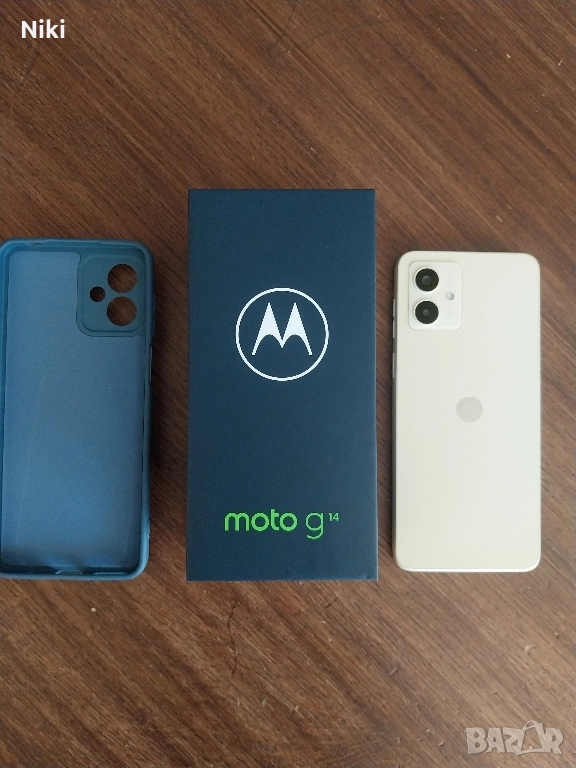 Motorola g14 цвят перла., снимка 1