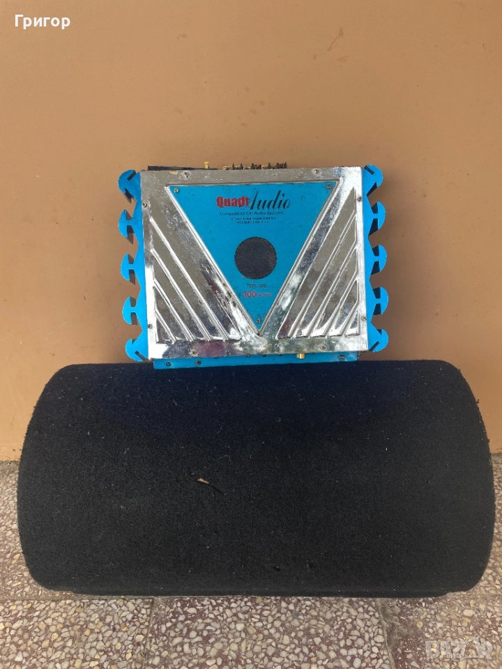 Бас каса+Усилвател, снимка 1