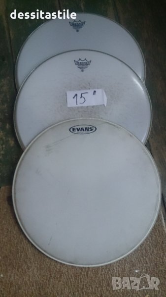 15" кожи за барабани, снимка 1