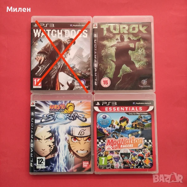 Игри за PS3 ПС3 Playstation 3 (Turok, Naruto, ModNation), снимка 1