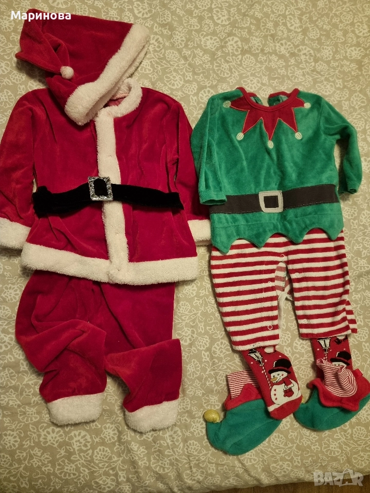 Бебешки коледен комплект лот, снимка 1