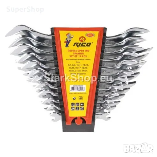 Комплект Гаечни Ключове RICO 6-32mm 12 Части Изключителна Здравина и Надеждност, снимка 1