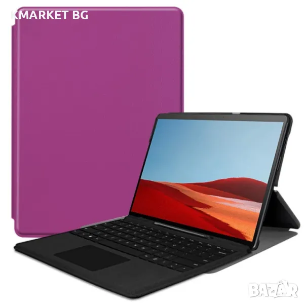 Surface Pro X Кожен Калъф и Протектор, снимка 1