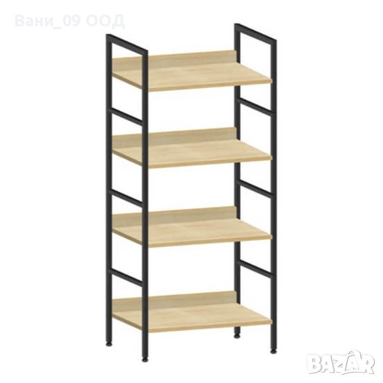 Етажерка от олекотена стомана и ПДЧ, снимка 1