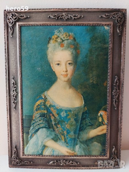 Стара сребърна рамка за снимки/сребро 800/, снимка 1