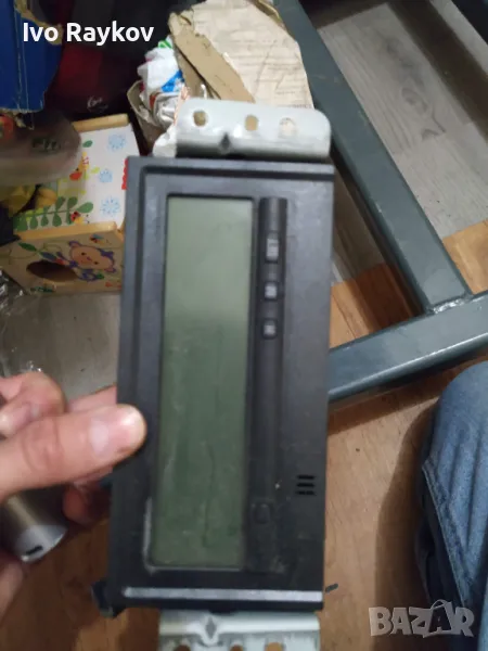 Дисплей радио, часовник за Mitsubishi Space Star 1.6 16V 2004г. MR381289, снимка 1