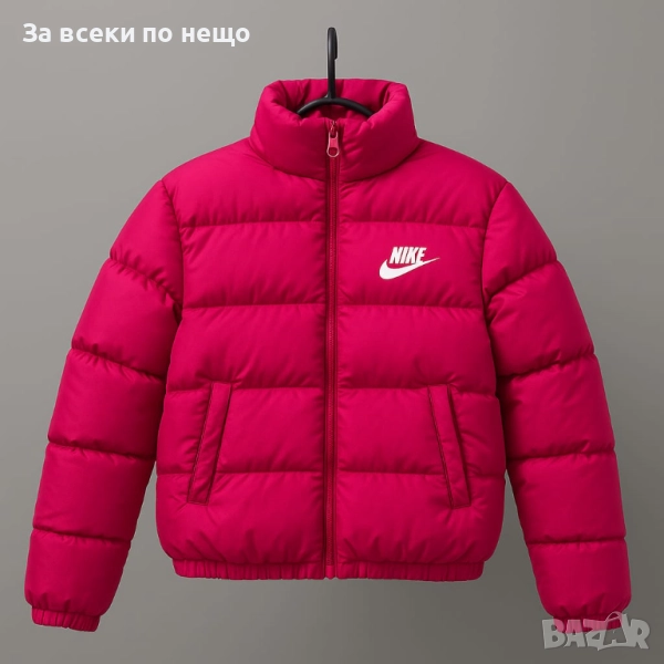 Nike Дамско Червено Зимно Яке Найк Код LFS682, снимка 1